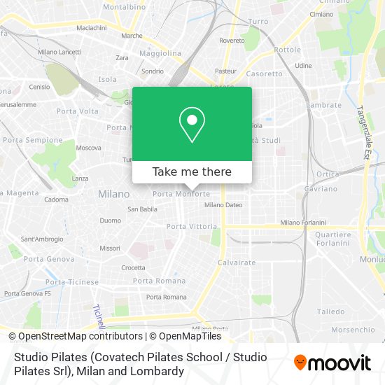 Studio Pilates (Covatech Pilates School / Studio Pilates Srl) map