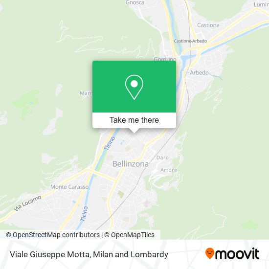 Viale Giuseppe Motta map