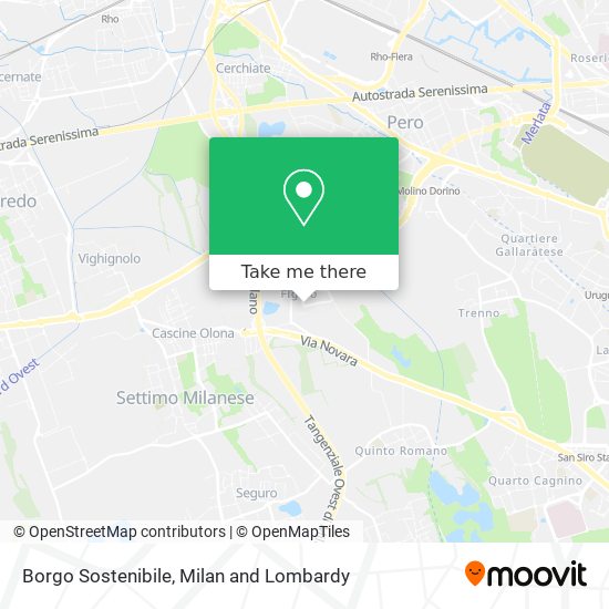Borgo Sostenibile map