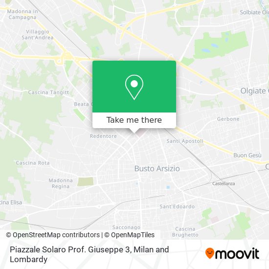 Piazzale Solaro Prof. Giuseppe 3 map