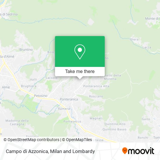 Campo di Azzonica map