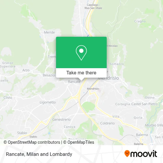 Rancate map