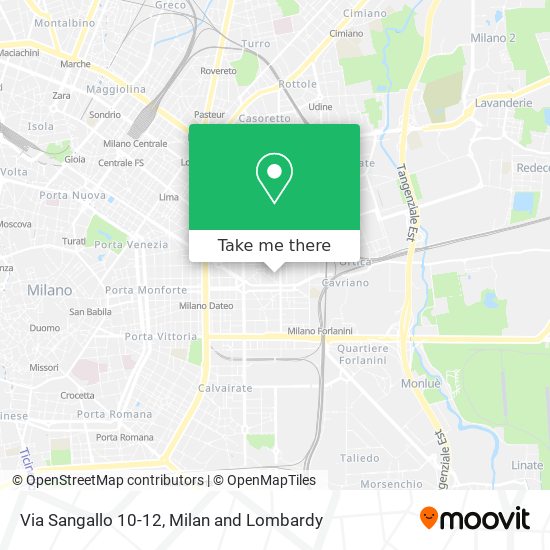 Via Sangallo 10-12 map