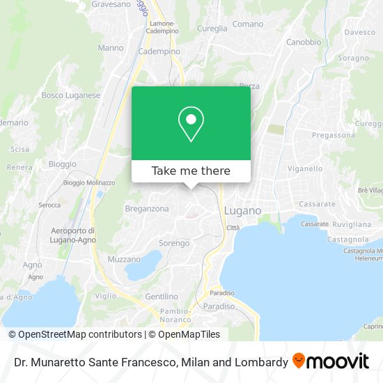 Dr. Munaretto Sante Francesco map