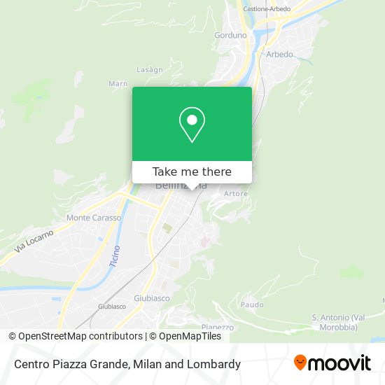 Centro Piazza Grande map