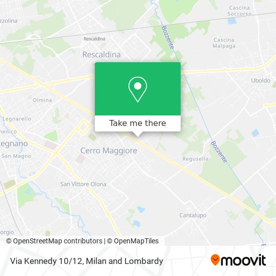 Via Kennedy 10/12 map