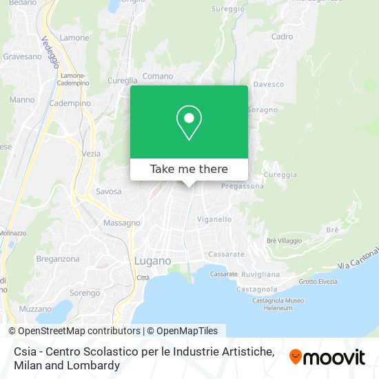 Csia - Centro Scolastico per le Industrie Artistiche map