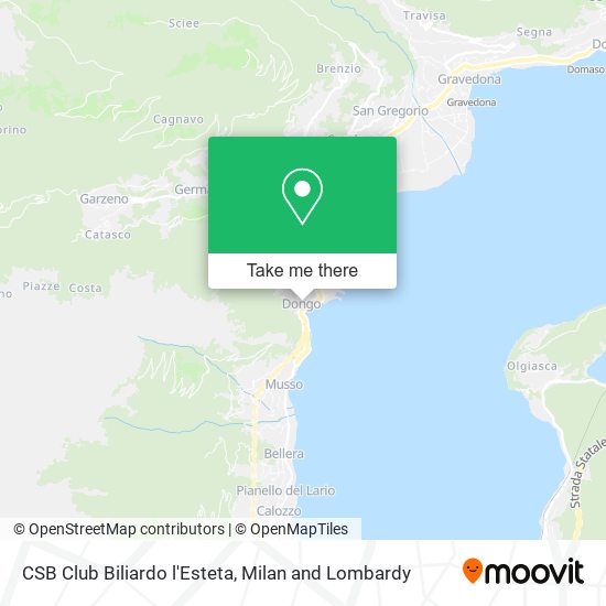 CSB Club Biliardo l'Esteta map