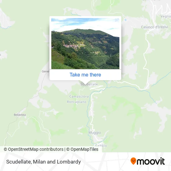 Scudellate map