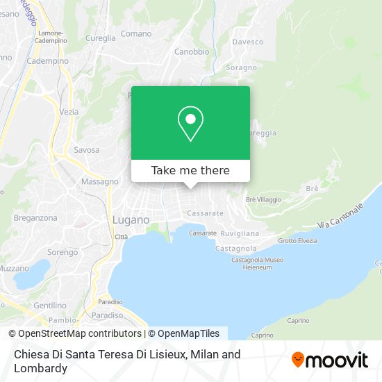 Chiesa Di Santa Teresa Di Lisieux map