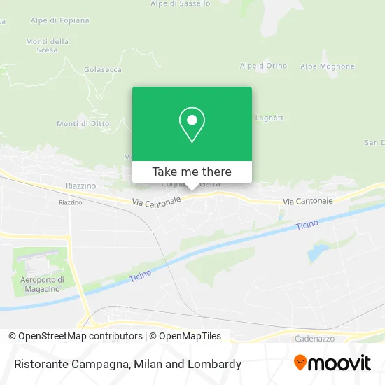 Countryside Restaurant map