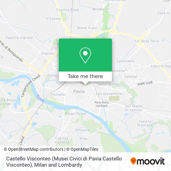Castello Visconteo (Musei Civici di Pavia Castello Visconteo) map