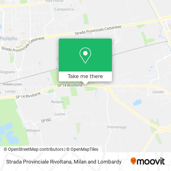 Strada Provinciale Rivoltana map