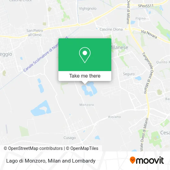 Lago di Monzoro map