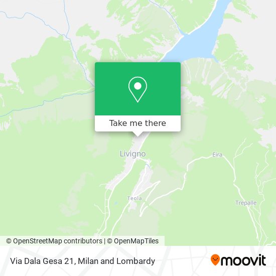 Via Dala Gesa 21 map