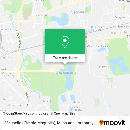 Magnolia (Circolo Magnolia) map