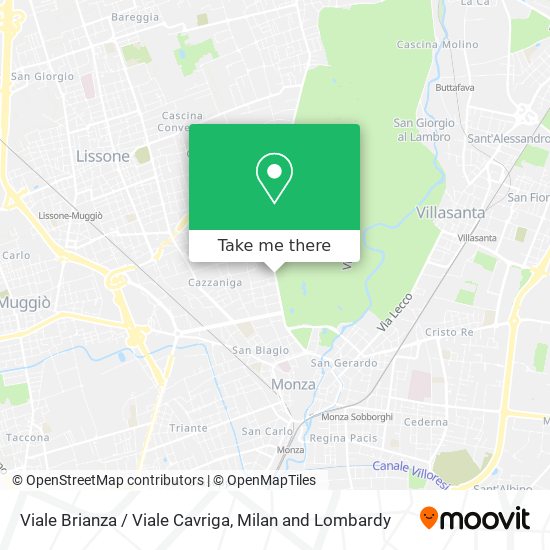 Viale Brianza / Viale Cavriga map