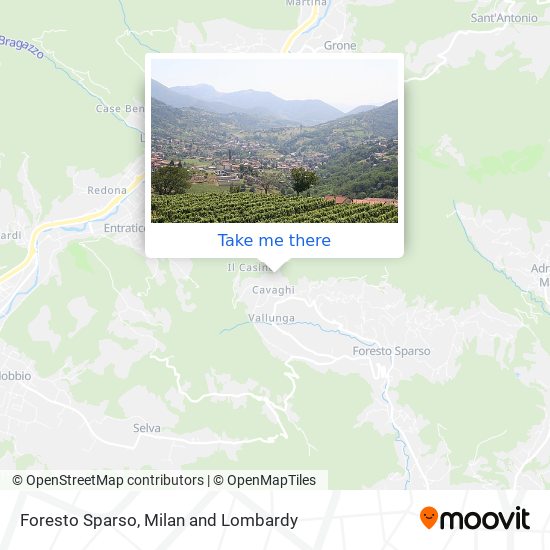 Foresto Sparso map