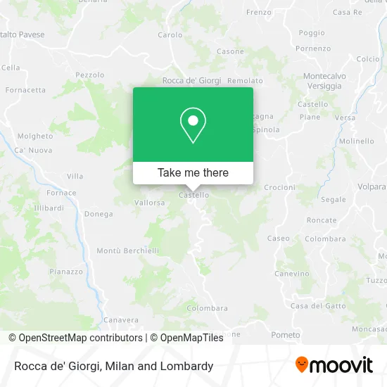 Rocca de' Giorgi map