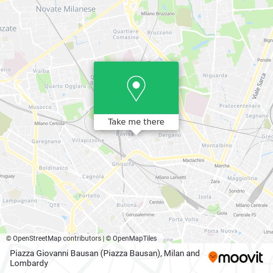 Piazza Giovanni Bausan (Piazza Bausan) map