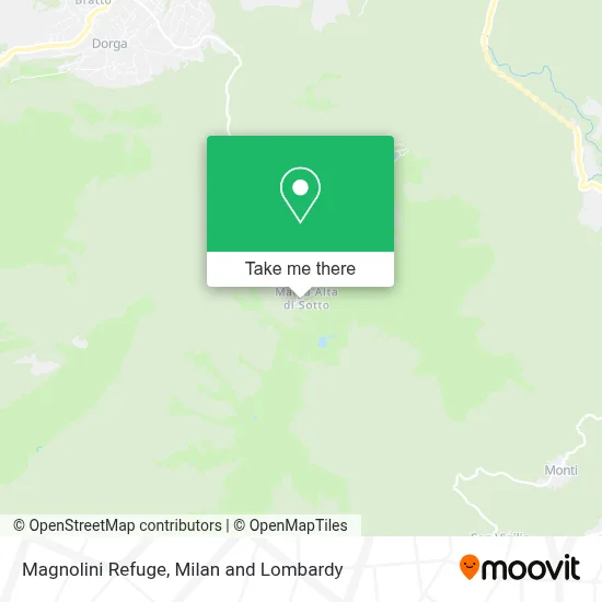 Magnolini Refuge map