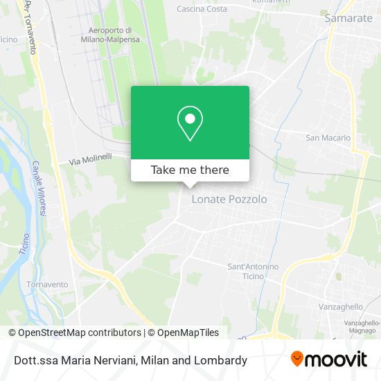 Dott.ssa Maria Nerviani map