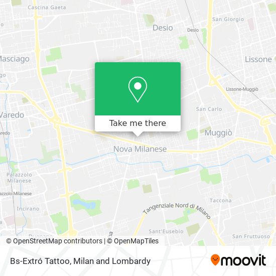 Bs-Extró Tattoo map
