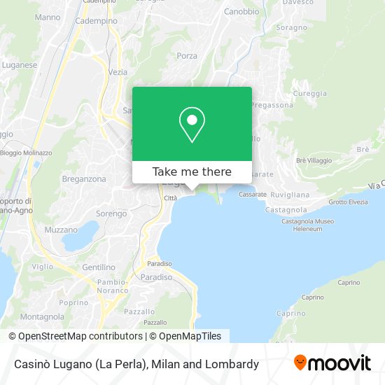 Casinò Lugano (La Perla) map