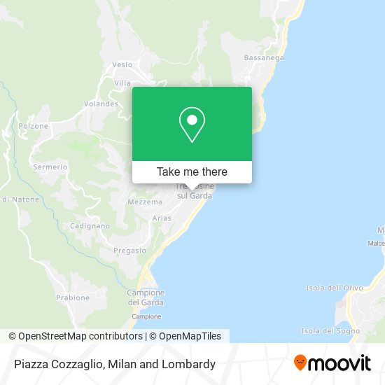 Piazza Cozzaglio map