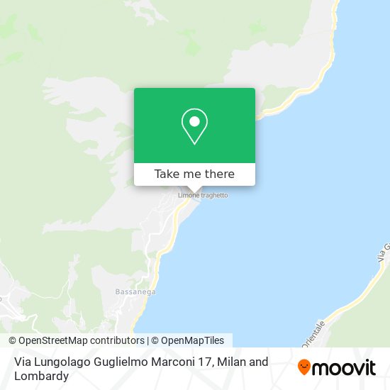 Via Lungolago Guglielmo Marconi 17 map