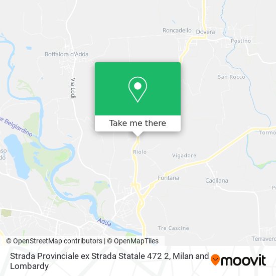 Strada Provinciale ex Strada Statale 472 2 map