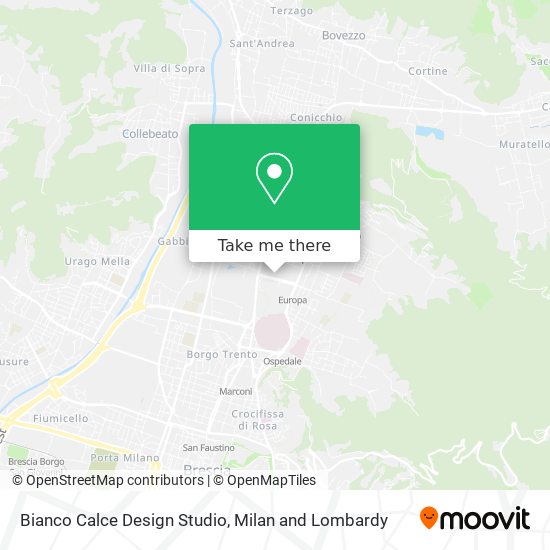 Bianco Calce Design Studio map