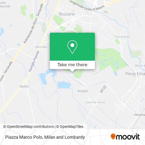 Piazza Marco Polo map