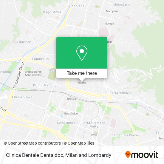 Clinica Dentale Dentaldoc map