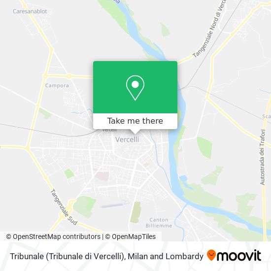 Tribunale (Tribunale di Vercelli) map
