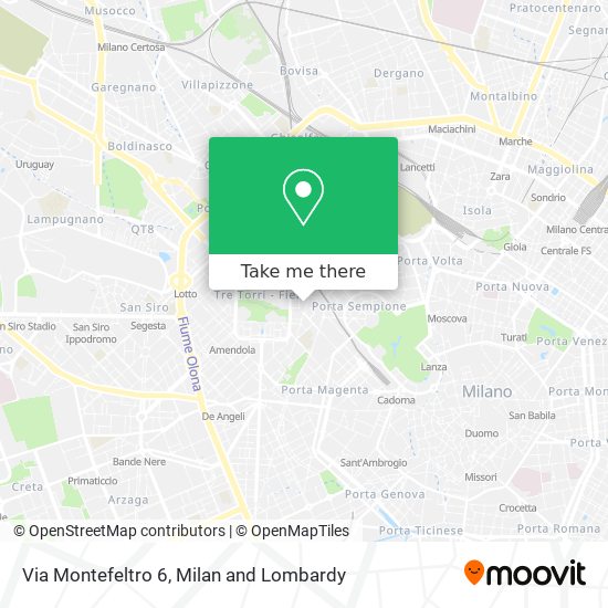 Via Montefeltro 6 map