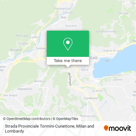 Strada Provinciale Tormini-Cunettone map