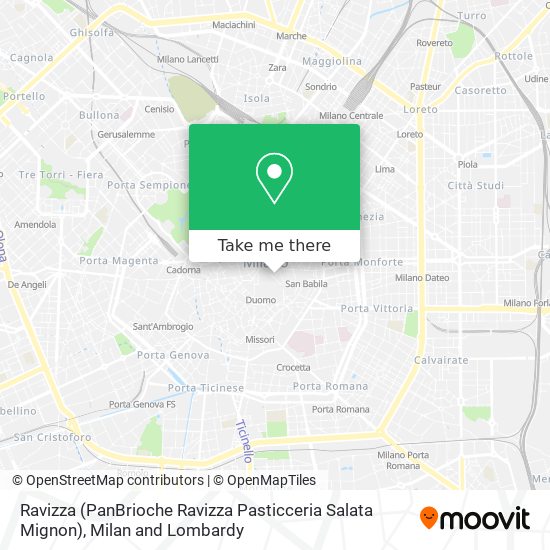 Ravizza (PanBrioche Ravizza Pasticceria Salata Mignon) map