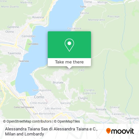 Alessandra Taiana Sas di Alessandra Taiana e C. map