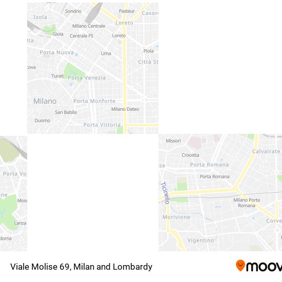 Viale Molise  69 map