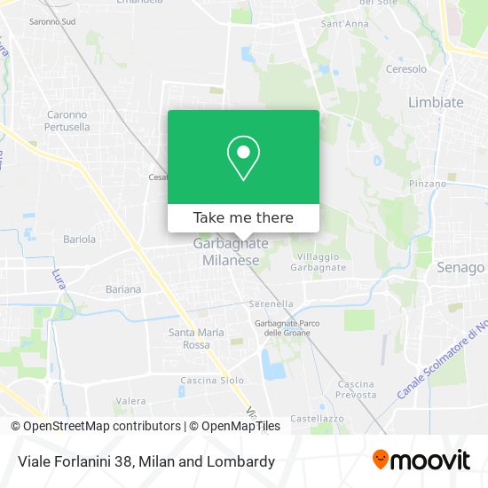 Viale Forlanini 38 map