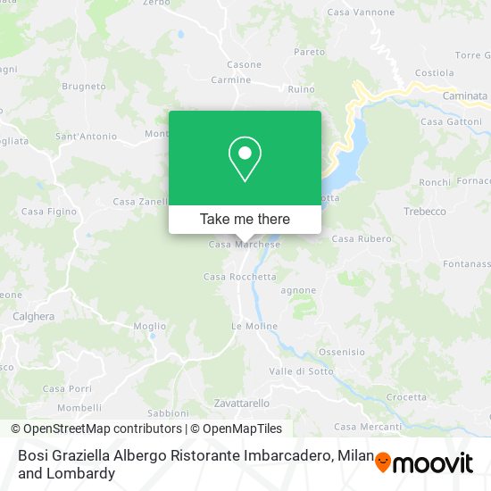 Bosi Graziella Albergo Ristorante Imbarcadero map