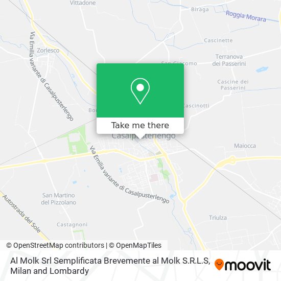 Al Molk Srl Semplificata Brevemente al Molk S.R.L.S map