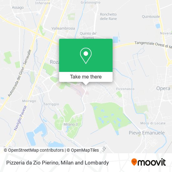 Pizzeria da Zio Pierino map