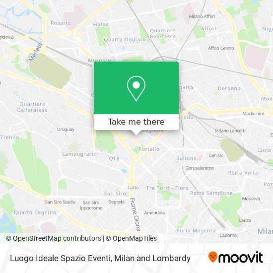 Luogo Ideale Spazio Eventi map