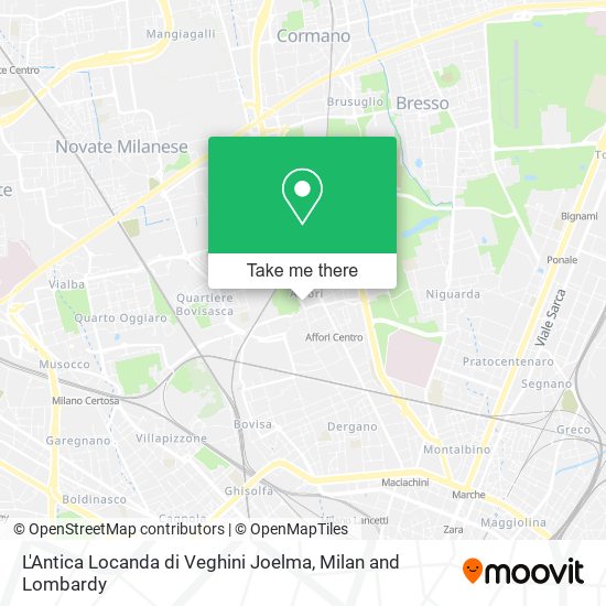 L'Antica Locanda di Veghini Joelma map