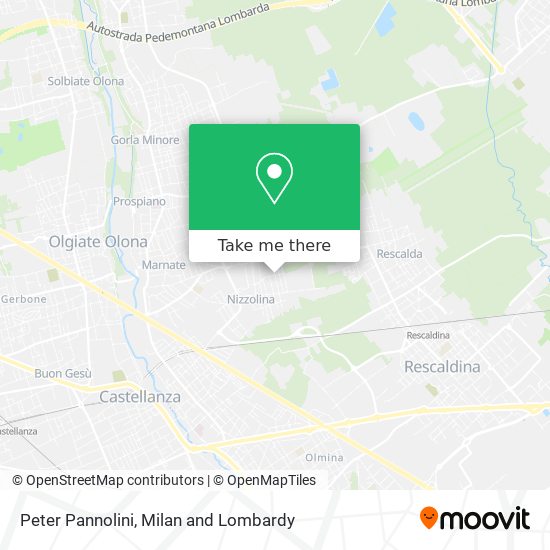 Peter Pannolini map