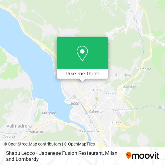 Shabu Lecco - Japanese Fusion Restaurant map