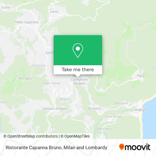 Ristorante Capanna Bruno map