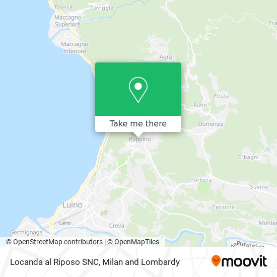 Locanda al Riposo SNC map